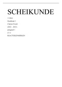 Samenvatting Chemie Overal 3 vwo Flex boek, ISBN: 9789001278281  Scheikunde