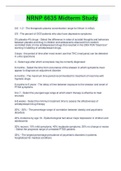 NRNP 6635 Midterm Study