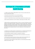 Stanhope Ch&period; 1 Foundation of Public  Health Nursing