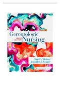 (Complete with Answers)Gerontologic nursing 6th edition Meiner test bank with all chapters