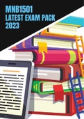 MNB1501 Exam Pack 2023 edition (multiple choice questions) with great notes!!!