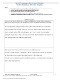 NR103 Transition to the Nursing Profession Week 2 Mindfulness Reflection Template