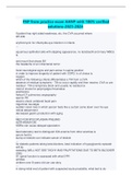 FNP from practice exam AANP-with 100&percnt; verified solutions-2023-2024 