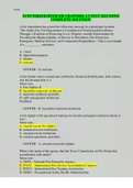 TCFP FIREFIGHTER I&sol;II CHAPTERS 1-5 TEST 2022 WITH COMPLETE SOLUTION
