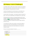 US History I Unit 4 Challenge 2&vert; VERIFIED SOLUTION 