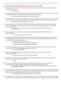 ATI MED SURG PROCTORED&comma; EXAM 2019-STUDY GUIDE 