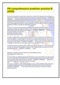 PN comprehensive predictor practice B &lbrack;2020&rsqb;