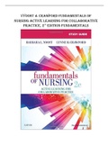 YOOST & CRAWFORD FUNDAMENTALS OF NURSING ACTIVE LEARNING FOR COLLABORATIVE PRACTICE - 2ND EDITION TEST BANK (QUESTIONS & ANSWERS)