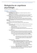 Samenvatting Physiology of Behavior, ISBN: 9780205871940  Biologische en Cognitieve Psychologie (P_BBIOCOG)