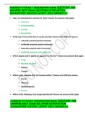 SCIENCE1111TEAS 7 303QUESTION BANK QUESTIONS AND ANSWERS BEST EXAM SOLUTION SATISFACTION GUARANTEED SUCCESS LATEST 2023 GRADED A&plus;