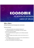 Samenvatting H2 havo 3, LWEO  3e druk economie kopen en werken