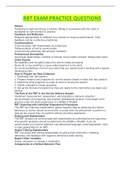 RBT PRACTICE QUESTIONS&comma; STUDY GUIDES AND ACTUAL EXAM TESTS  MATERIALS ALL BUNDLED FOR RBT EXAMS AND STUDY TO BOOST YOUR GRADES AND EASE YOUR WORK&period;DOWNLOAD FOR TOTAL SATISFACTION AND SATISFACTION&period;