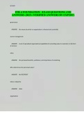 ITIL 4 FOUNDATION EXAM QUESTIONS AND ANSWERS &lpar;2023&rpar; &lpar;VERIFIED ANSWERS BY EXPERT&rpar;