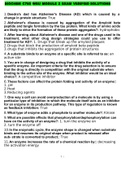 BIOCHEM C785 WGU MODULE 2 EXAM VERIFIED SOLUTIONS A&plus; GRADED