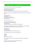 Qualys Web Application Scanning &lpar;EXAM&rpar; Latest Update 