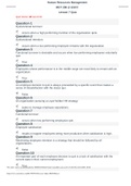 Human Resources Management MGT 208 &commat; EGCC  Lesson 7 Quiz