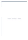 NURS 5334 MODULE 6-9 REVIEW