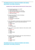 PHARMACEUTICAL DOSAGE FORMS AND DRUG DELIVERY SYSTEMS &lpar;VIOLET&rpar;