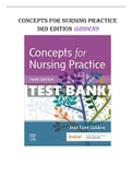 GIDDENS CONCEPTS FOR NURSING PRACTICE - 3RD EDITION Test Bank &lpar;questions & answers&rpar; 2023