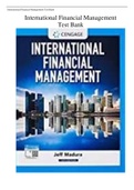 International Financial Management - Test Bank (questions & answers) 2023