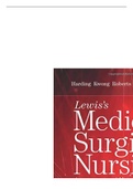 Medical-Surgical Nursing&colon;  Assessment and Management of Clinical Problems 11th Edition  TESTBANK ALL CHAPTERS COVERED