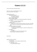 Intro to Marketing Chapters 11 and 12 Class Notes