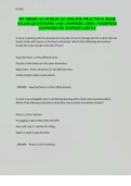 PN MEDICAL SURGICAL ONLINE PRACTICE 2023B EXAM QUESTIONS AND ANSWERS &lpar;2023&rpar; &lpar;VERIFIED ANSWERS BY EXPERT&rpar;ADULT