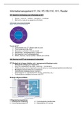 Samenvatting Organisatie en informatie, ISBN: 9789001825805  Informatie Management