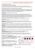 OVK12BGZ01 - Anatomie&comma; fysiologie en pathologie samengevat van allen kennisweek 1&comma;2&comma;3 en 4 - Kennislijn