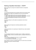 Marking Classified Information - STEPP