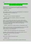 IMMUNIZATION CERTIFICATION EXAM QUESTION AND ANSWER UPDATED 2023