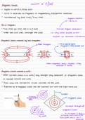 A level: Full Magnetic Fields Notes [New Spec AQA 2017 Onwards]