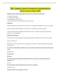 TMC- Quality Control Procedures Comprehensive Review Exam Guide 2023&period;