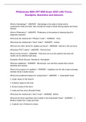Phlebotomy NHA &sol;CPT NHA Exam 2023 with Terms&comma; Examples&comma; Questions and Answers