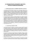 EL SEXENIO REVOLUCIONARIO (1868-1874)_ INTENTOS DEMOCRATIZADORES.