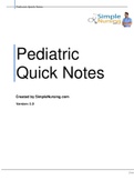 Pediatric_Quick_Notes