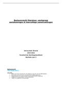 Bestuursrecht (RGBUSBR004), Werk-en Hoorcollege aantekeningen en samenvatting