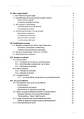 Algemene Psychologie: samenvatting (hoc+ppt+boek), samenvattende tabellen, examenvragen 