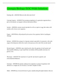 Biology EOC Bundled Exams With Correct Answers 