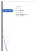 PYC4809 - PORTFOLIO ESSAY ASSIGNMENT 03