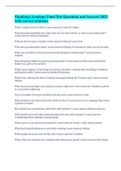 Mandalyn Academy Final Test Questions and Answers 2023 with correct solutions