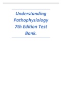 Test Bank for Understanding Pathophysiology 7th Edition 2024 latest update by Sue Huether Kathryn Mccance  all chapters complete 
