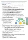 Summary Integrated Biomedical Sciences