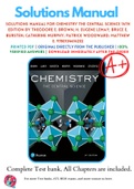 Solutions Manual For Chemistry The Central Science 14th Edition By Theodore E. Brown; H. Eugene LeMay; Bruce E. Bursten; Catherine Murphy; Patrick Woodward; Matthew E. 9780134414232