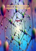 (Elective) TUe (6E12X0) Nanomaterials:Chemistry and Fabrication Full Revision Notes
