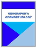 Grade 12 IEB Geography: Geomorphology 
