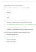 BEHS 380 End of Life Quiz 1 QUESTIONS & ANSWERS