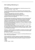 CHC Auditing & Monitoring &lpar;1&rpar;