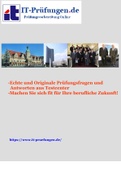 Exam PL-300 Prüfungsfragen mit Lösungen deutsch