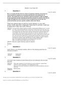 A&P 1 MA278/BSC2 Module 2 Case Study AP1 GRADED A+